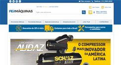 Desktop Screenshot of fermaquinas.com.br